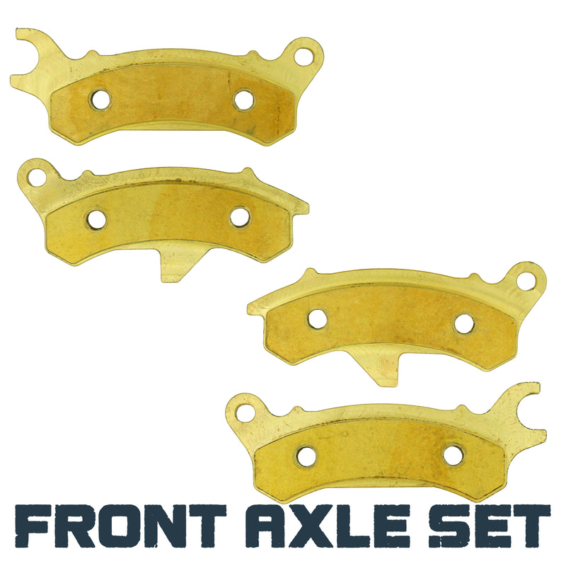 Load image into Gallery viewer, Kawasaki Ridge/Ridge Crew KWF 1000 2024-2026 Brass Brake Pad Set
