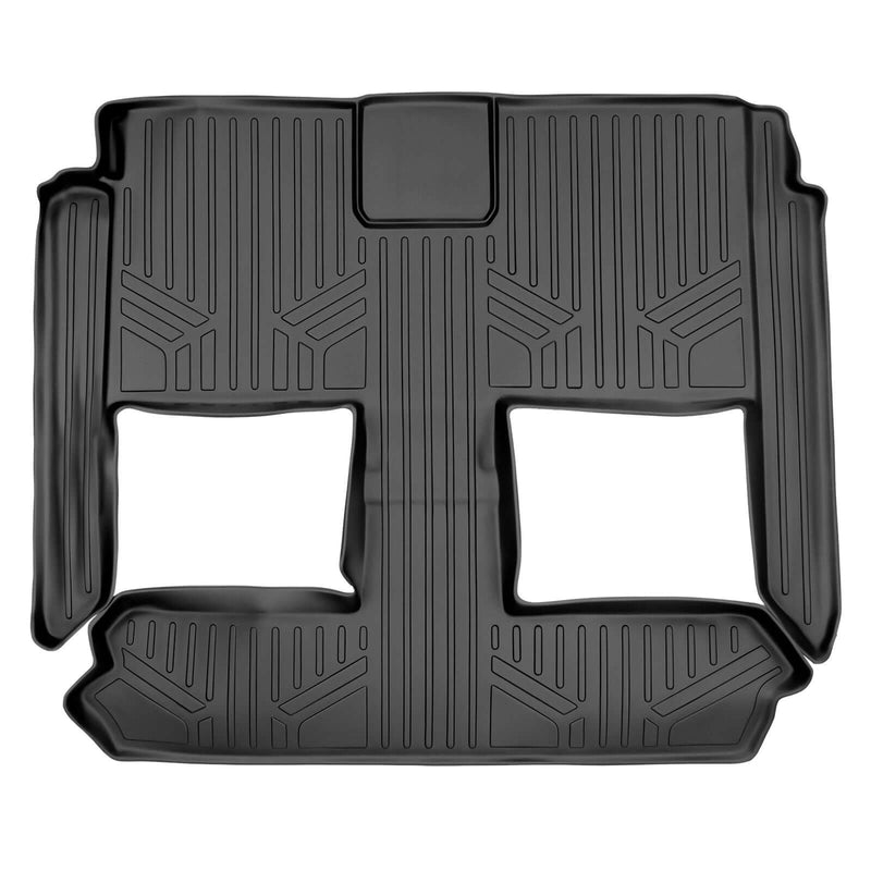 Load image into Gallery viewer, 2008-2012 Dodge Grand Caravan Floor Liners | 2nd Row Stow'n Go Bucket Seats, With Super Console | SMARTLINER
