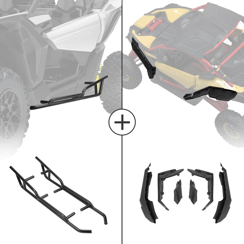 Load image into Gallery viewer, Fender Flares &amp; Nerf Bars For Can-Am Maverick X3
