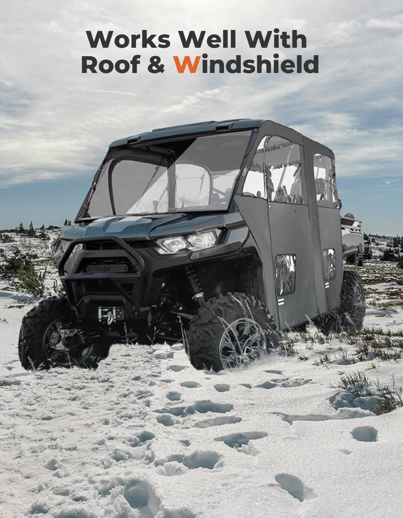 Load image into Gallery viewer, Soft Cab Enclosure Doors for Can-Am Defender Max HD10|9|8|7

