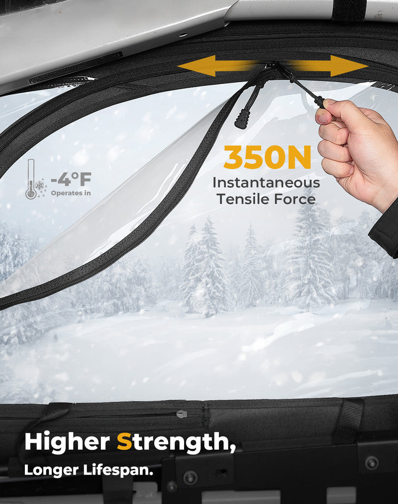 Load image into Gallery viewer, Soft Cab Enclosure Doors for CFmoto ZForce 500 | 800 | 1000
