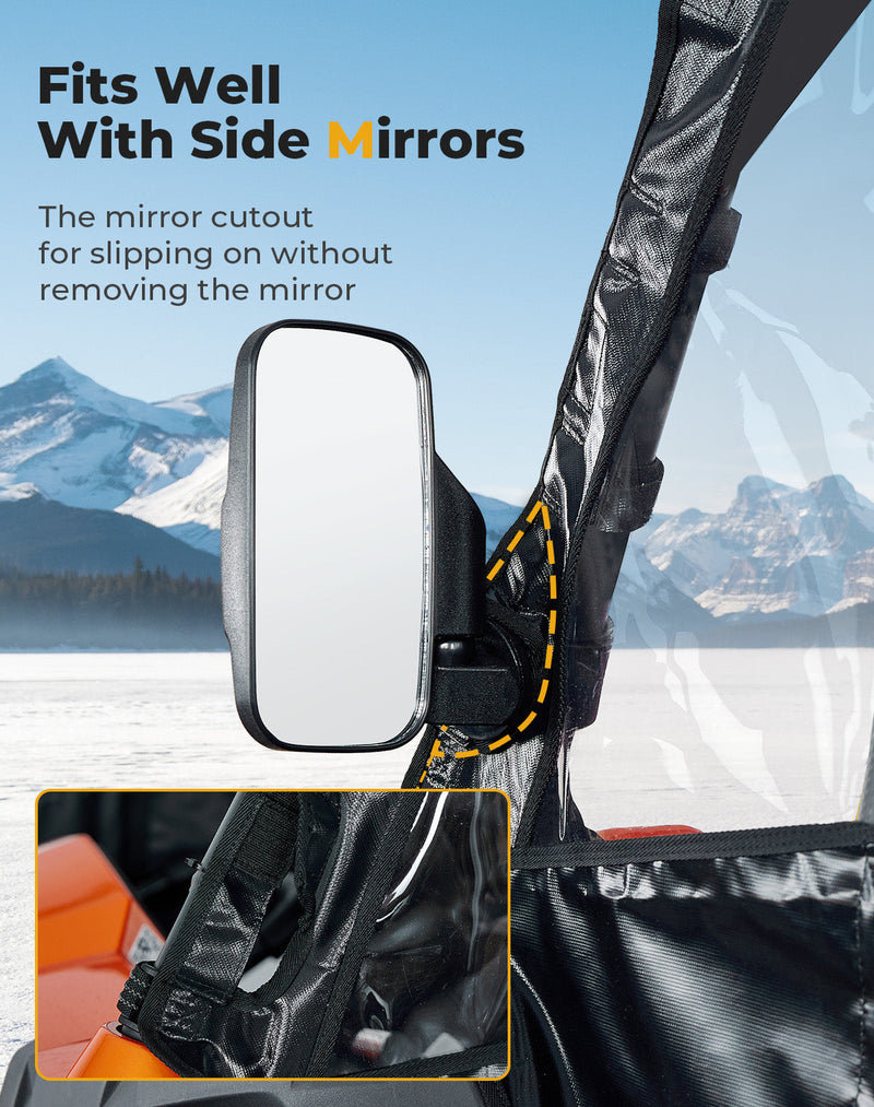 Load image into Gallery viewer, Soft Cab Enclosure Doors for CFmoto ZForce 500 | 800 | 1000
