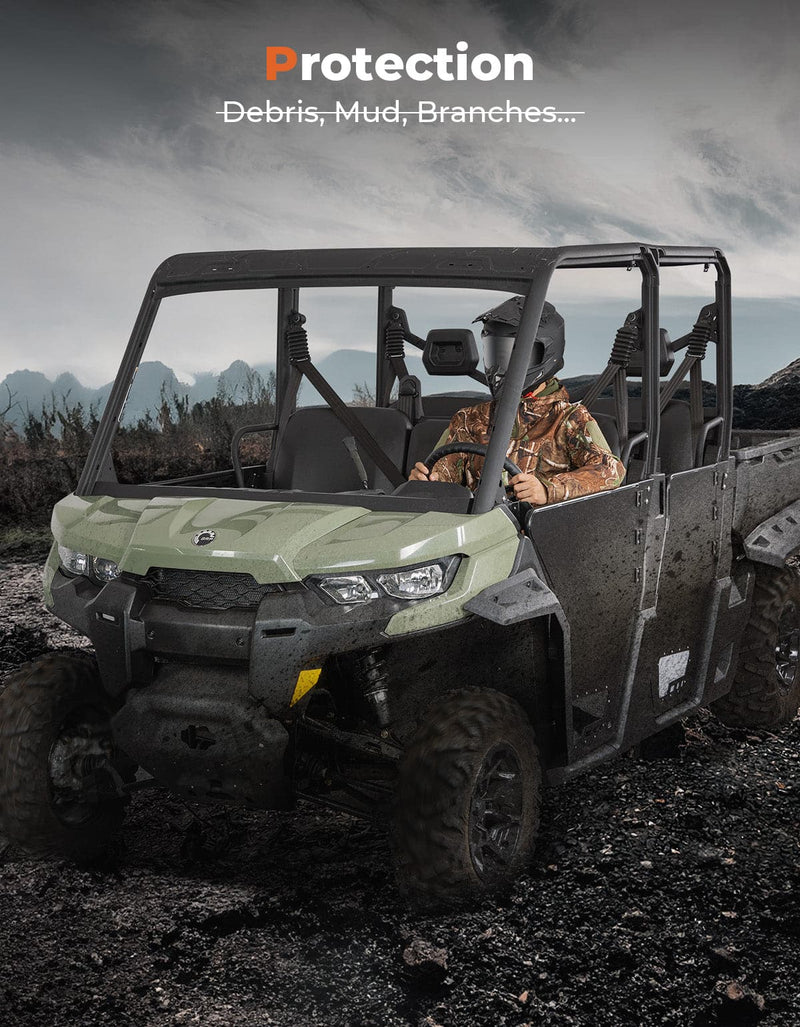 Load image into Gallery viewer, UTV Aluminum Half Doors for Can-Am Defender MAX
