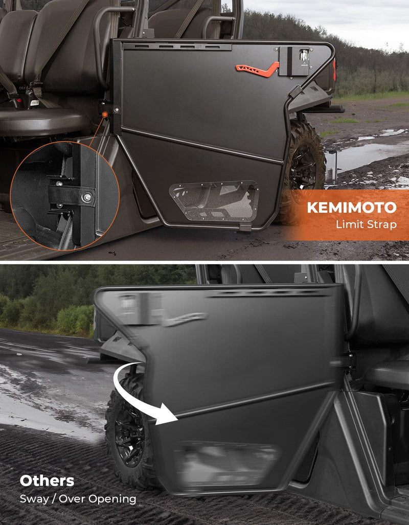 Load image into Gallery viewer, UTV Aluminum Half Doors for Can-Am Defender MAX
