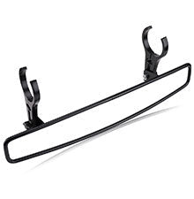 UTV Side View Mirrors and Center Rearview Mirror with 1.75" or 2" Clamps