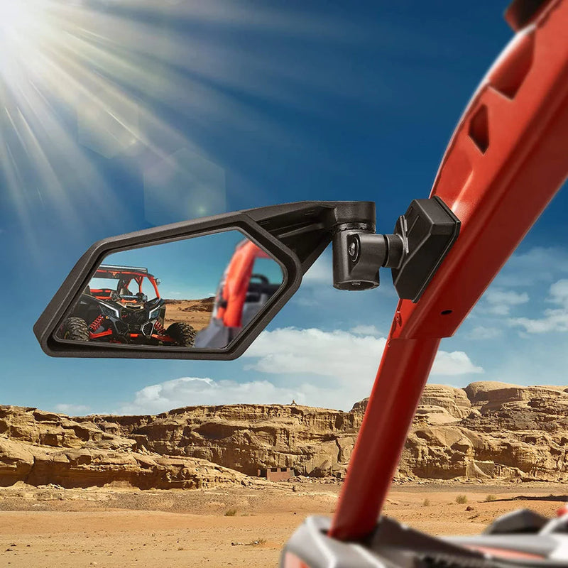 Load image into Gallery viewer, 1 Pair Side View Mirrors 360° Adjustment for Can Am Maverick X3
