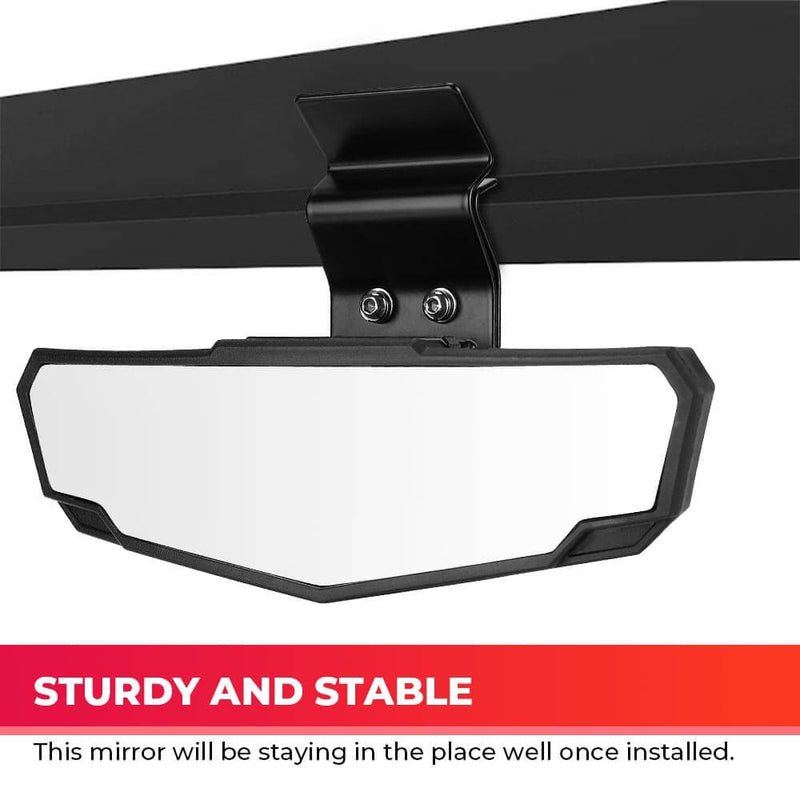 Load image into Gallery viewer, Adjustable Side Mirrors &amp; Rear View Mirror For Polaris Ranger/ Defender
