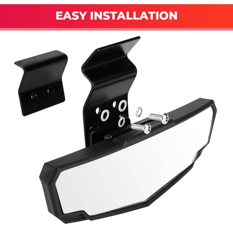 Load image into Gallery viewer, Adjustable Side Mirrors &amp; Rear View Mirror For Polaris Ranger/ Defender
