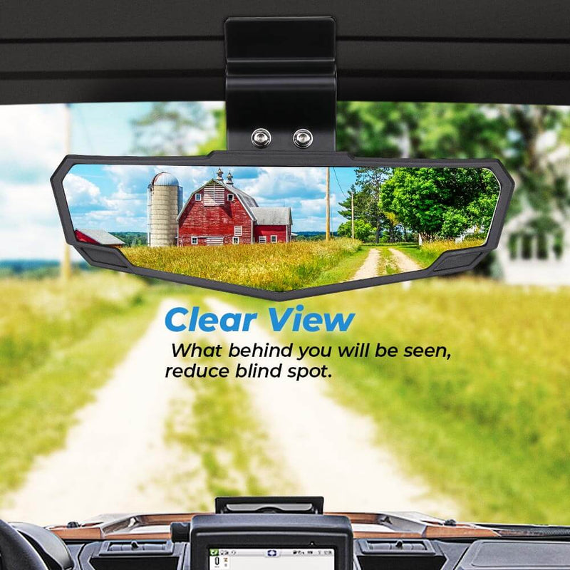 Load image into Gallery viewer, Adjustable Side Mirrors &amp; Rear View Mirror For Polaris Ranger/ Defender
