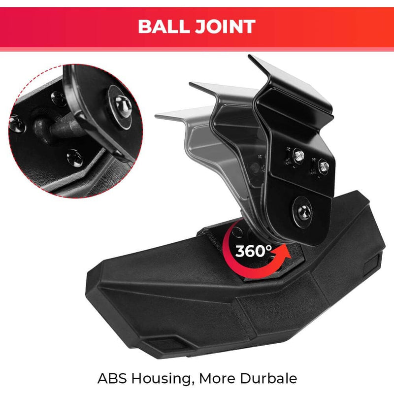 Load image into Gallery viewer, Adjustable Side Mirrors &amp; Rear View Mirror For Polaris Ranger/ Defender
