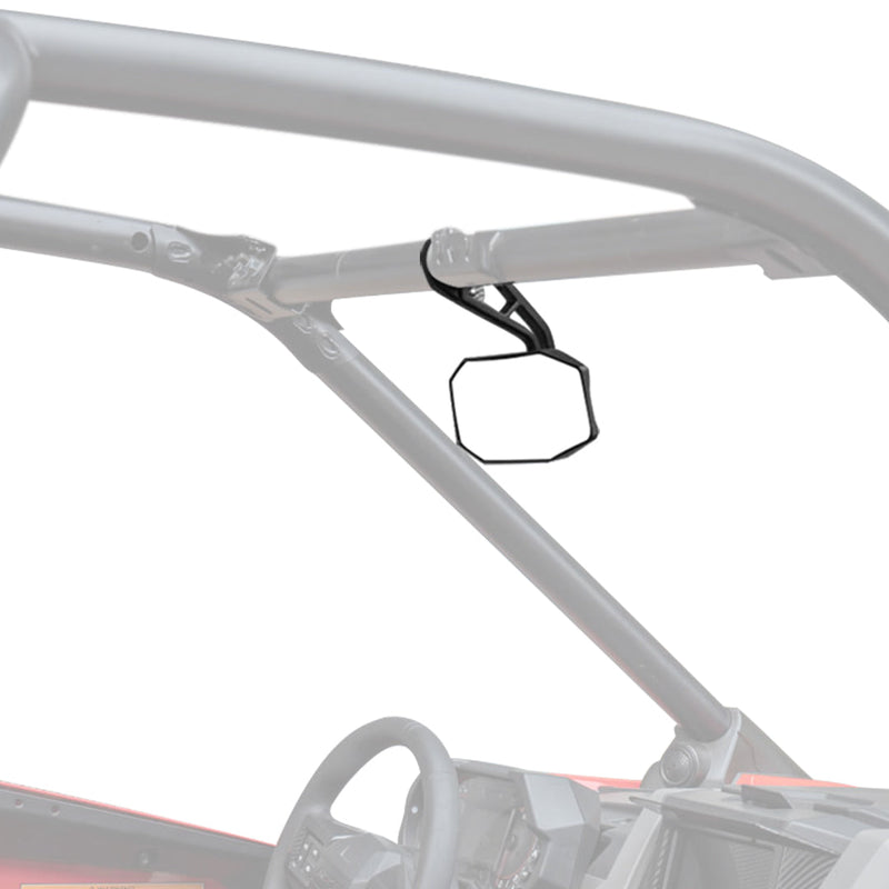 Load image into Gallery viewer, Rear View Center Mirror for 1.75” Roll Bar for Polaris RZR
