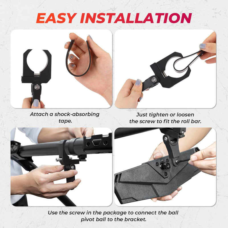 Load image into Gallery viewer, 1.5-2" Rear view Mirror for Polaris RZR/Pioneer/Talon/ X3/ CFMOTO/Kawasaki
