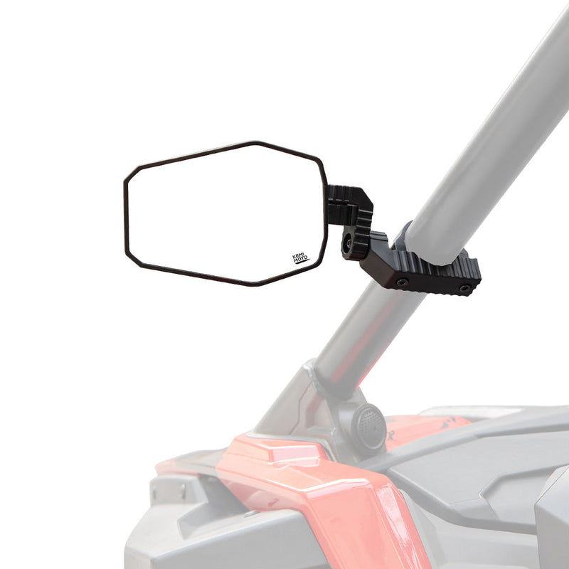Load image into Gallery viewer, UTV Side Mirrors Fit 1.65"-2" Roll bar for RZR/ X3/ Pioneer/ Talon/ Kawasaki/ CFMOTO (1 pair)
