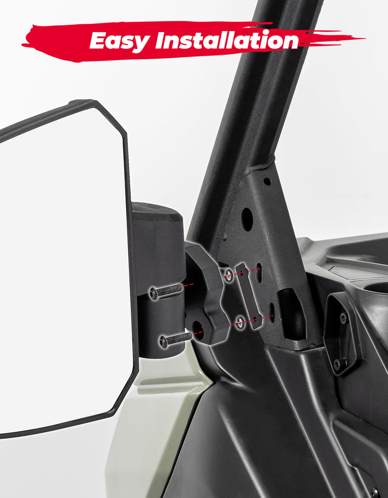 Load image into Gallery viewer, One Pair Side Mirrors for Can Am Defender HD5|8|10
