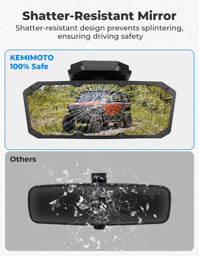 Load image into Gallery viewer, 10.2'' Width Center Mirror for Polaris XPEDITION XP/XP 5/ ADV/ADV 5
