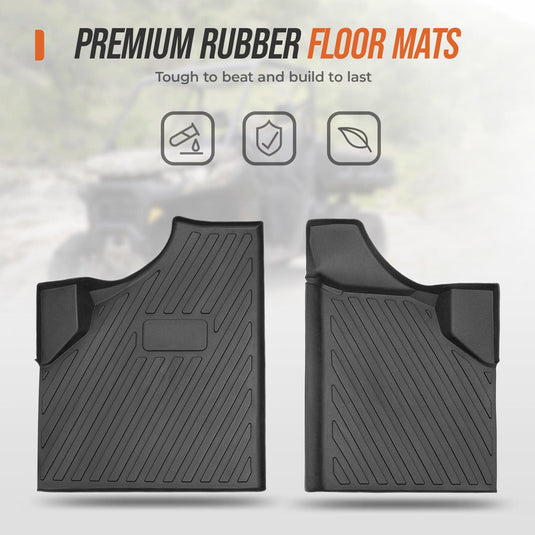 TPE Floor Mats & Bed Liner for Can-Am Defender HD7|8|9|10