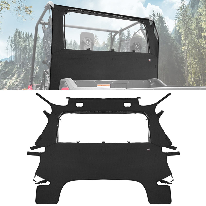 Load image into Gallery viewer, Fabric Rear Panel with Open Window For Pioneer 700 / 700-4
