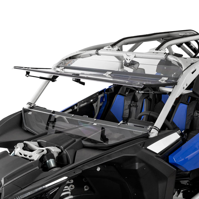 Load image into Gallery viewer, Upgraded Scratch Resistant Flip Windshield for Can-Am Maverick X3/X3 MAX
