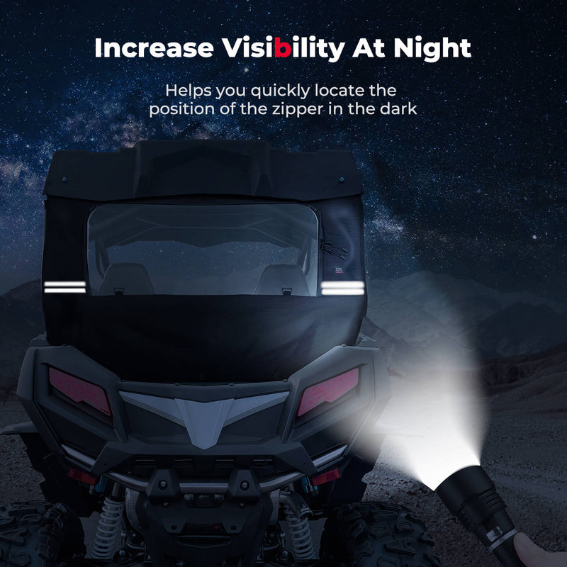 Load image into Gallery viewer, Rear Windshield Roll Up/Down for CFmoto ZForce 500 | 800 | 1000
