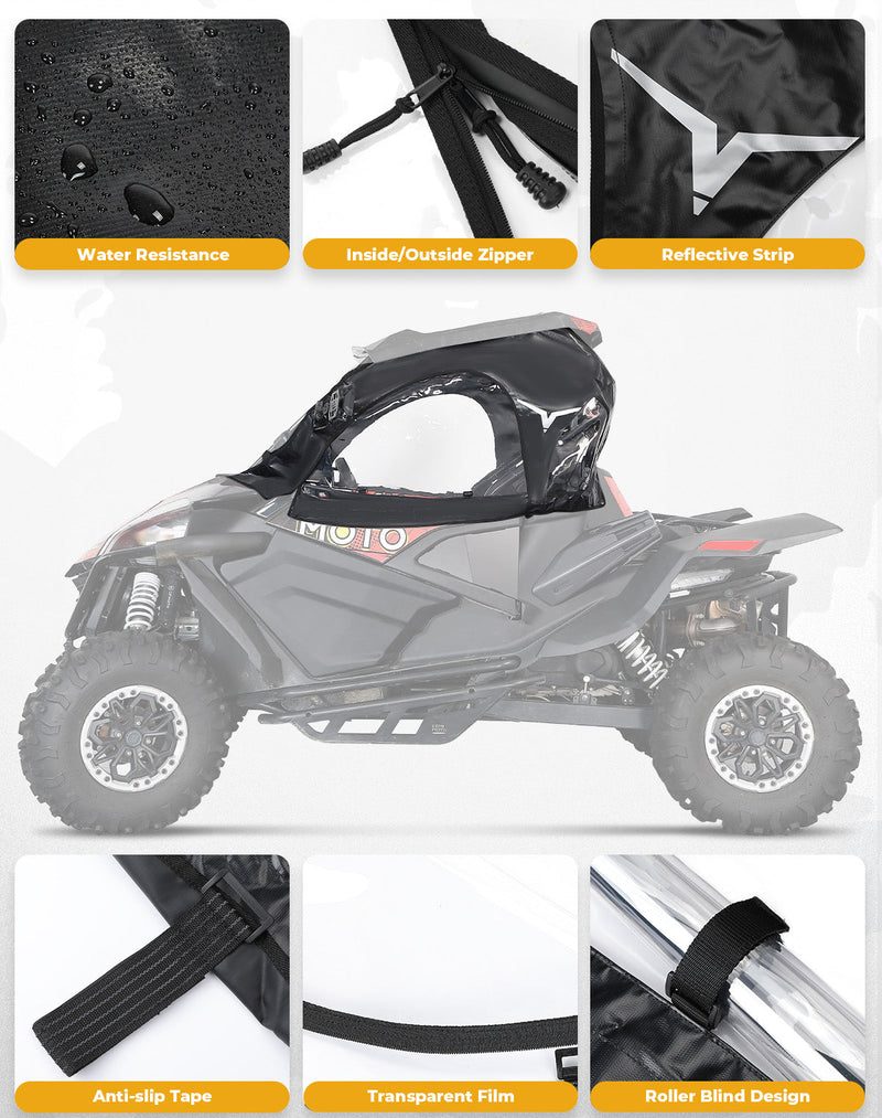 Load image into Gallery viewer, Soft Cab Enclosure Upper Windows for CFMOTO ZForce 950
