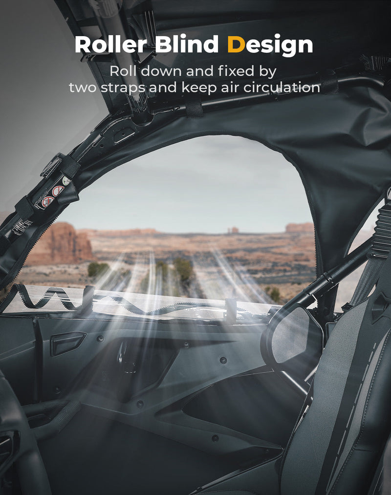 Load image into Gallery viewer, Soft Cab Enclosure Upper Windows for CFMOTO ZForce 950
