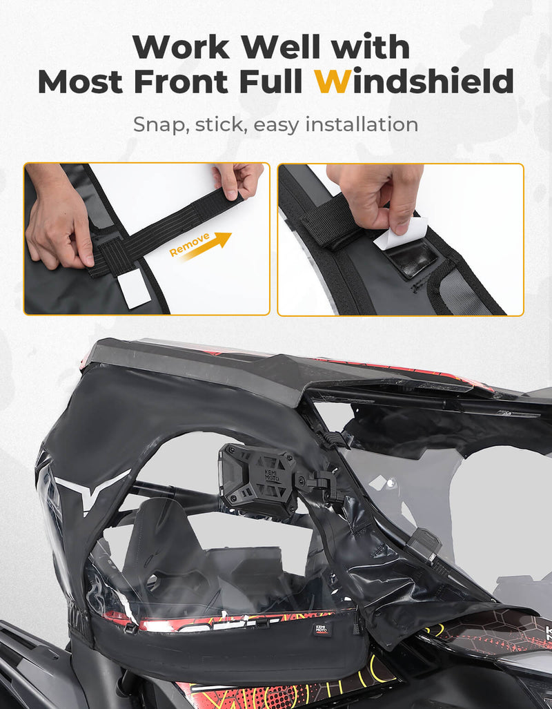 Load image into Gallery viewer, Soft Cab Enclosure Upper Windows for CFMOTO ZForce 950
