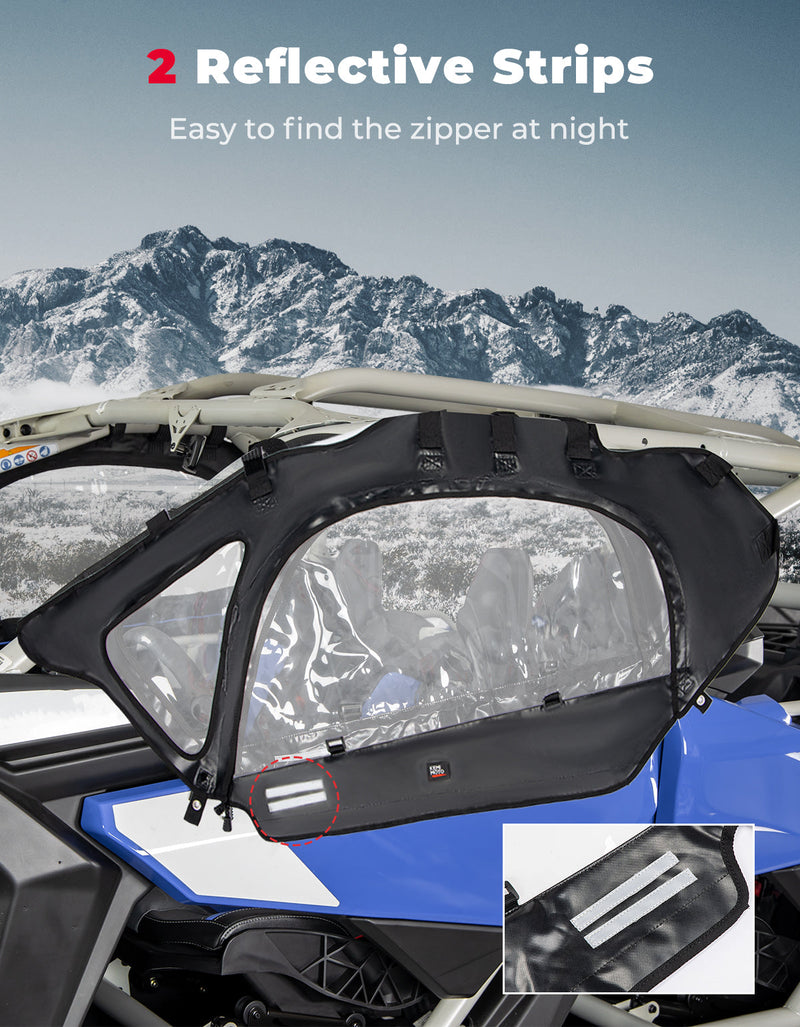 Load image into Gallery viewer, Upgraded Soft Cab Enclosure Upper Doors for Can-Am Maverick X3
