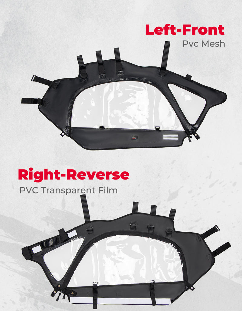 Load image into Gallery viewer, Upgraded Soft Cab Enclosure Upper Doors for Can-Am Maverick X3
