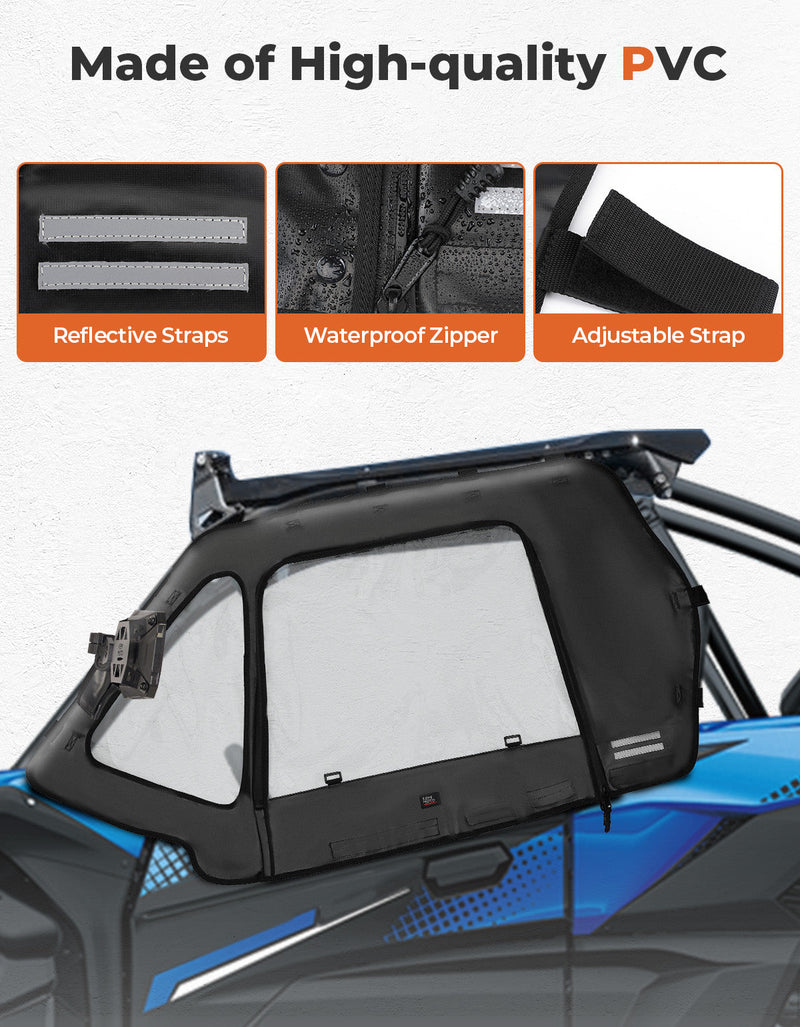 Load image into Gallery viewer, Soft Upper Doors for 2020+ Kawasaki Teryx 1000 (2024 Upgraded Version)
