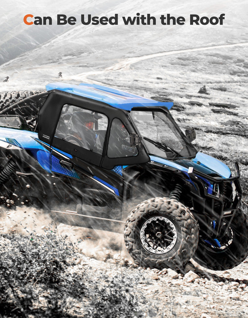 Load image into Gallery viewer, Soft Upper Doors for 2020+ Kawasaki Teryx 1000 (2024 Upgraded Version)
