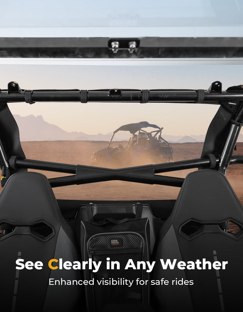 Load image into Gallery viewer, UTV Soft Rear Windshield for CFMOTO ZForce 950

