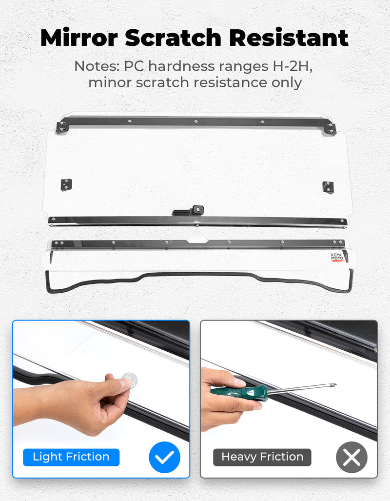 Load image into Gallery viewer, UTV2-IN-1 Flip Windshield for Pioneer 1000 /1000-5 /1000-6
