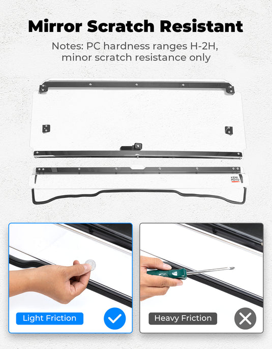 UTV2-IN-1 Flip Windshield for Pioneer 1000 /1000-5 /1000-6