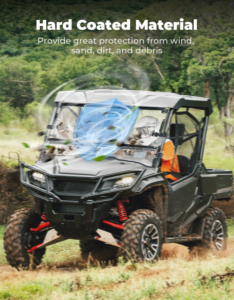 Load image into Gallery viewer, UTV2-IN-1 Flip Windshield for Pioneer 1000 /1000-5 /1000-6
