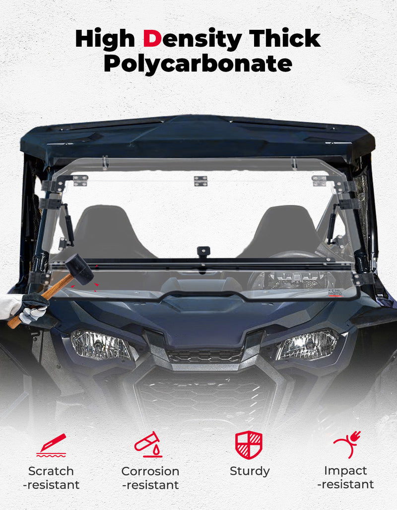 Load image into Gallery viewer, Flip 2-in-1 Windshield for Talon 1000X/1000R/1000X-4

