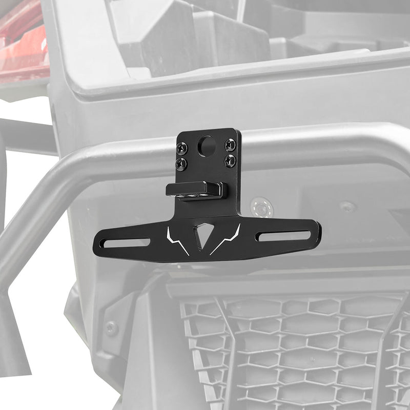 Load image into Gallery viewer, Universal 12V Lighted License Plate Holder for Can Am X3 / Polaris RZR
