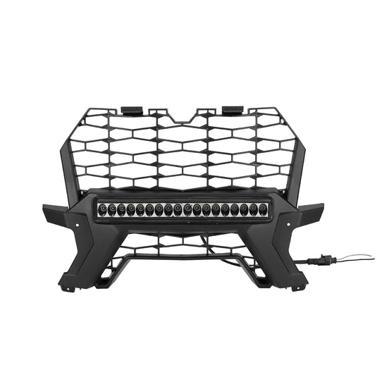 Front Lower Mesh Grill Radiator Guards for Polaris RZR XP 1000/ Turbo