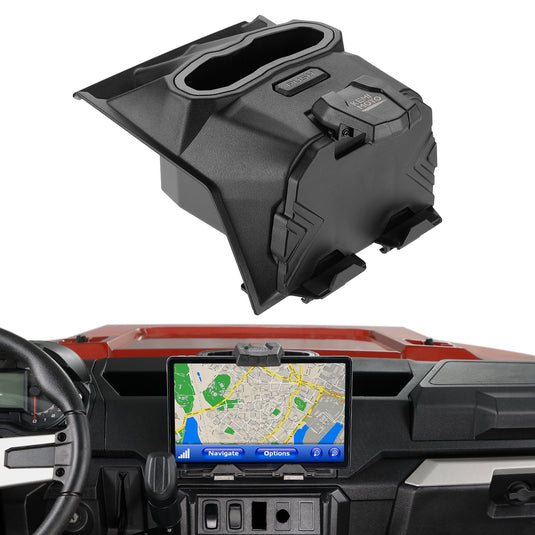 Cargo Storage Device Bed Box and Tablet Holder for Polaris Ranger