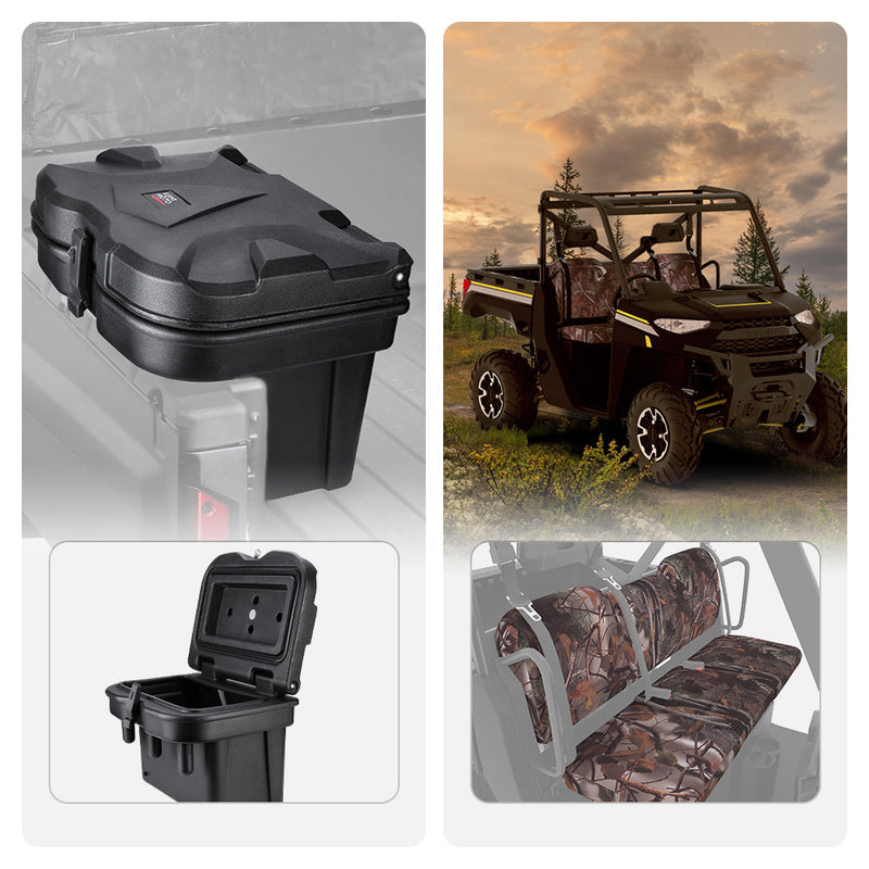 Load image into Gallery viewer, 20L Cargo Storage Box &amp; Camouflage Seat Cover for Ranger 1000/ XP 1000
