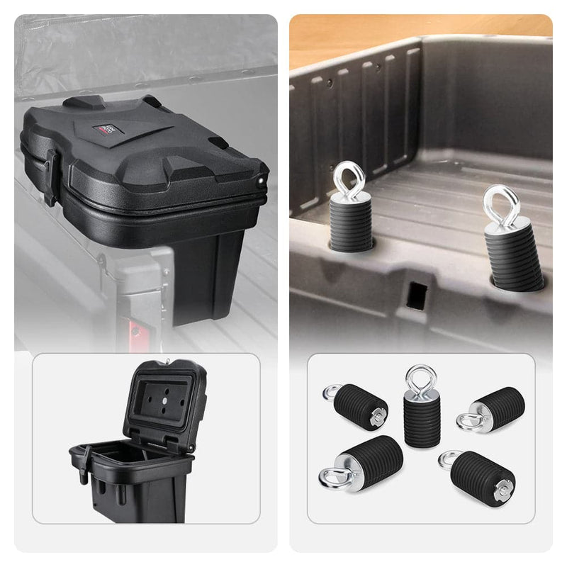 Load image into Gallery viewer, Cargo Storage Device Tool Box &amp; Tie Down Anchors for Polaris Ranger
