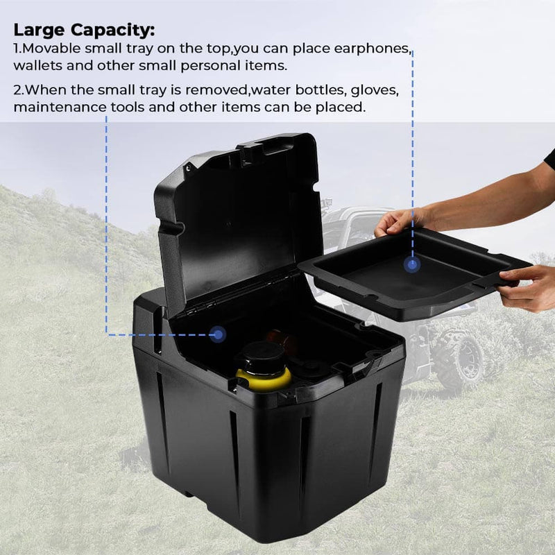 Load image into Gallery viewer, Big Size Cargo Box &amp; Under Seat Storage Box for Polaris Ranger
