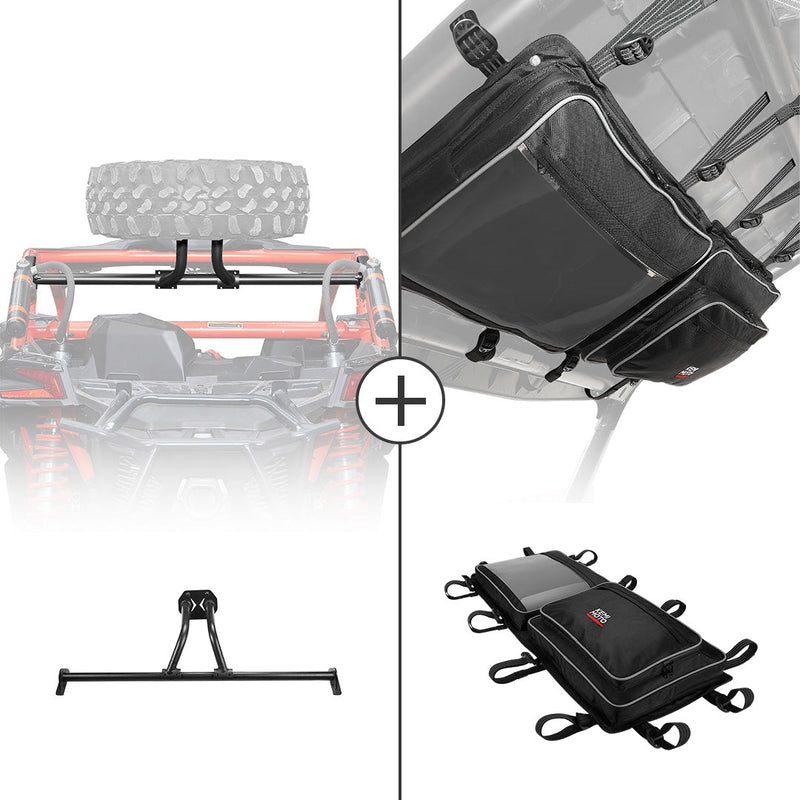 Load image into Gallery viewer, Center Storage Bag &amp; Spare Tire Mount for Can-Am Maverick X3 MAX
