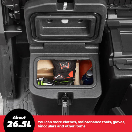 Big Size Cargo Box & Under Seat Storage Box for Polaris Ranger XP 1000