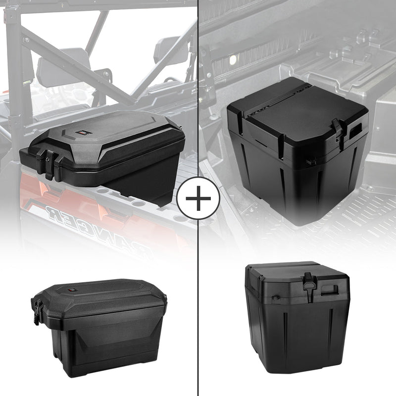 Load image into Gallery viewer, Big Size Cargo Box &amp; Under Seat Storage Box for Polaris Ranger
