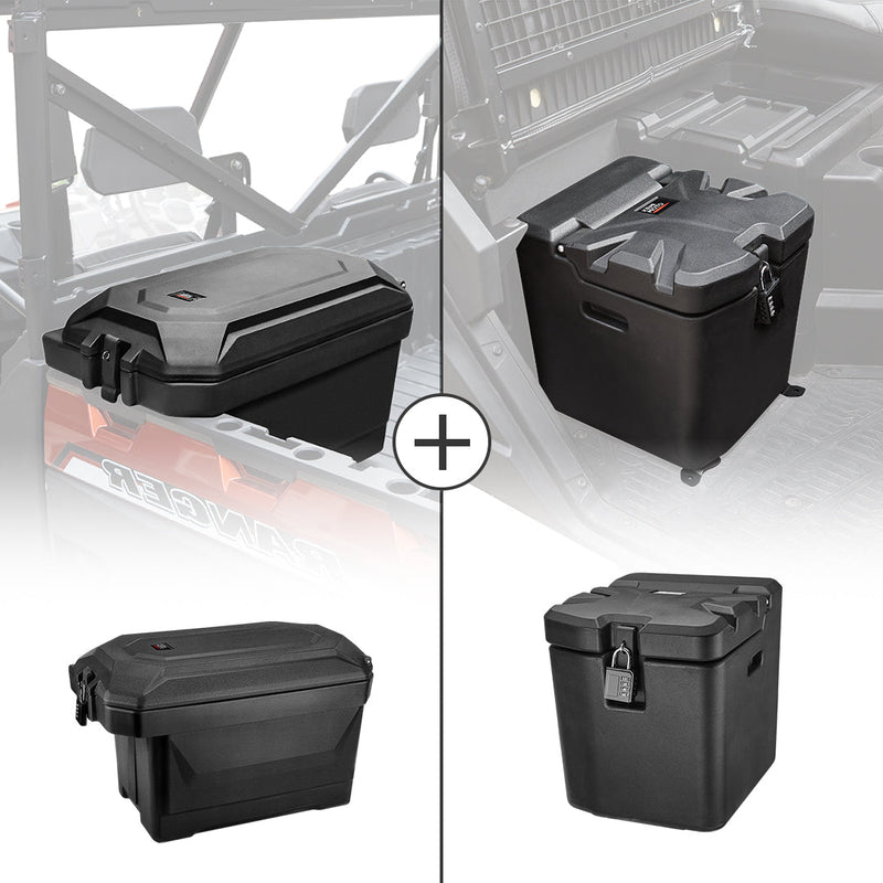 Load image into Gallery viewer, Big Size Cargo Box &amp; Under Seat Storage Box for Polaris Ranger XP 1000
