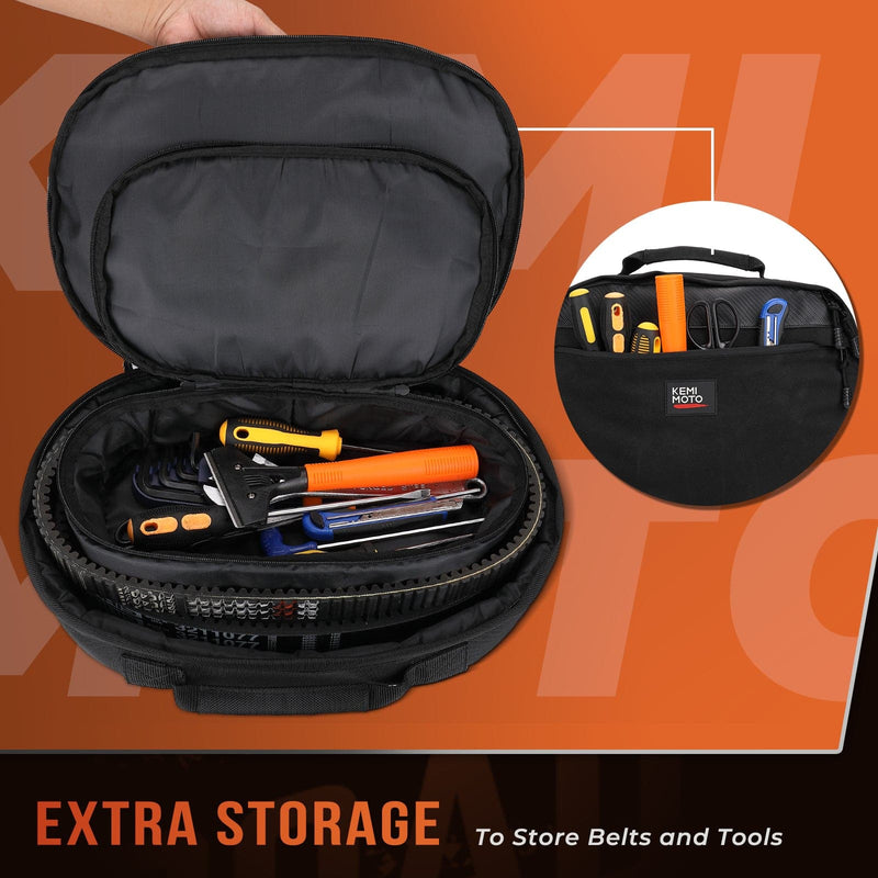 Load image into Gallery viewer, UTV Drive Belt Storage Bag with Reflective Strip
