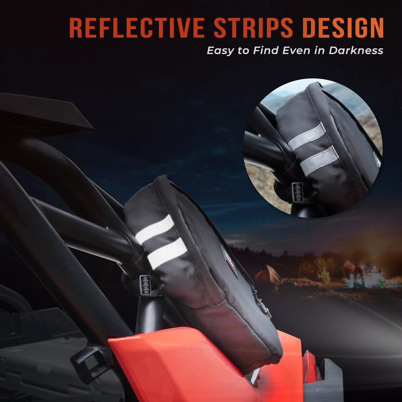 Load image into Gallery viewer, UTV Drive Belt Storage Bag with Reflective Strip
