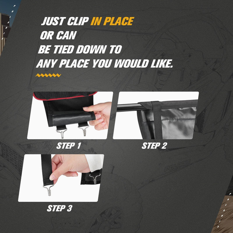 Load image into Gallery viewer, UTV Cab Pack Center Seat Storage Bag for Polaris RZR 900 570 800 XP 1000
