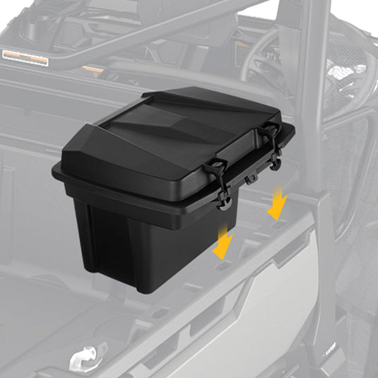 Removable 20L Cargo Storage Box for Can Am Defender HD5|7|8|9|10