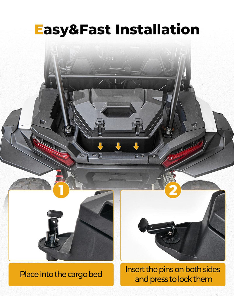 Load image into Gallery viewer, Rear Cargo Box 55QT for Polaris RZR XP 1000/4 1000 2024-2025
